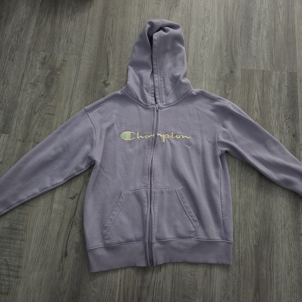 Champion Kids Purple Zip-Up Jacket